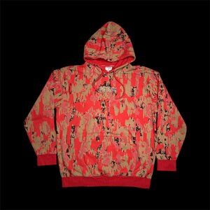 GYMSHARK Graphic Camo Hoodie